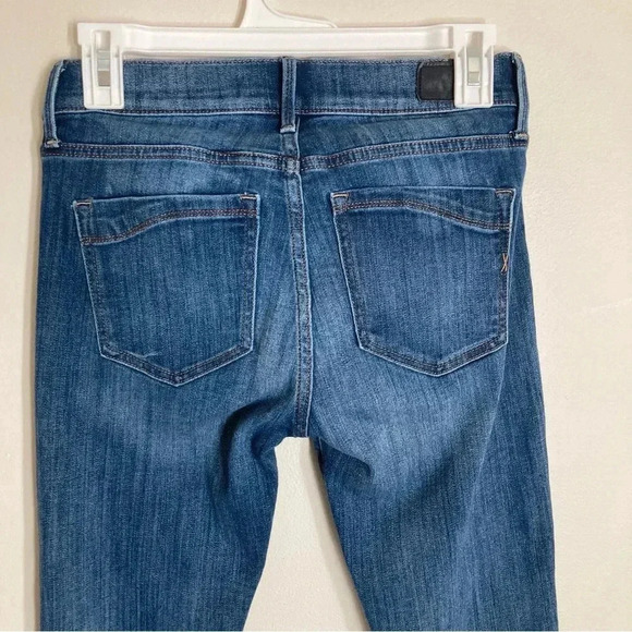 Express Women's Skinny Midrise Medium Wash Denim Jeans Size 4 - Picture 5 of 9